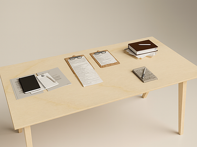 文具 板夹 笔记本 记事本 草稿 文件