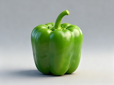食物饮料 青椒 彩椒 甜椒 蔬菜 AIGC