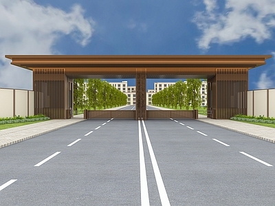 现代其他通用空间 门头 现代 企业