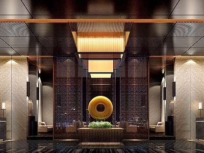 现代新中式会所 私人会所 小区娱乐会所 会所平面图效果图 会 施工图