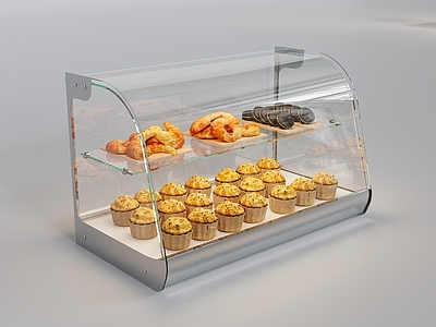 现代甜品面包店 面包柜蛋糕柜 蛋挞柜面包货架 面包陈列 面包店蛋糕店设备 甜品店