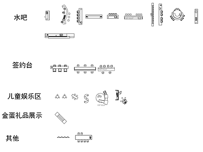 现代售楼处 售楼处图库 图库 售楼处 施工图