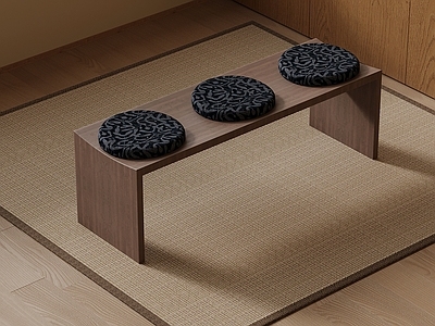 现代中古床尾凳 现代中古风床尾凳 换鞋凳