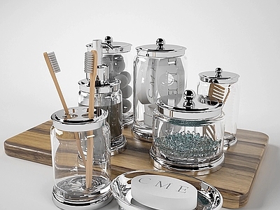 洗浴用品 洗漱用品组合 牙刷洗漱用品 酒店洗漱用品 卫浴洗漱用品 原木托盘