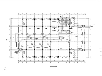 通风系统 中学体艺馆暖通 施工图