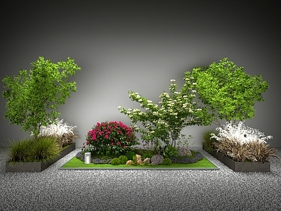 植物堆 植物 绿植 中古风 花盆 盆栽