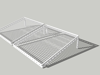 现代其他景观小品 编制网躺椅
