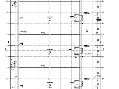 现代其他建筑 单层钢结构 冷库 单层冷库 一层冷库 施工图