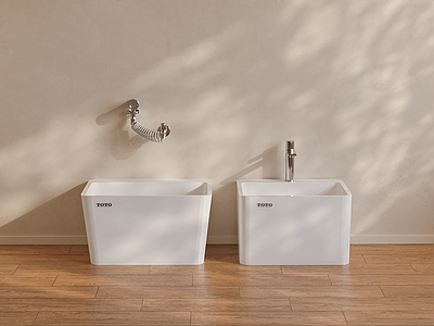 拖把池 现代 品牌拖把池 白色