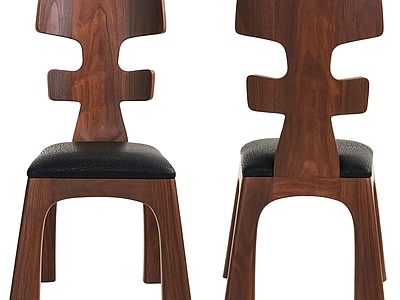 中古侘寂餐椅 木椅 书椅 单椅 餐椅