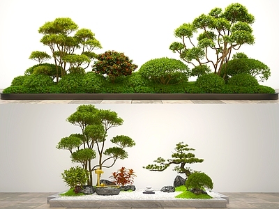 植物堆 植物 绿植 中古风 花盆 盆栽