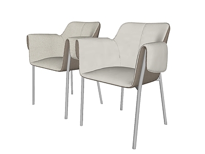 现代餐椅 Minotti 单椅餐椅
