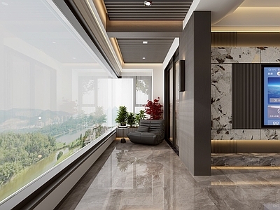 意式阳台 现代轻奢意式阳台