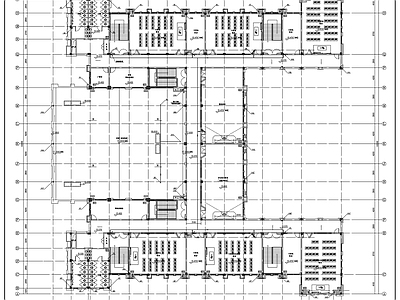 给水系统 中学综合楼给排水 施工图