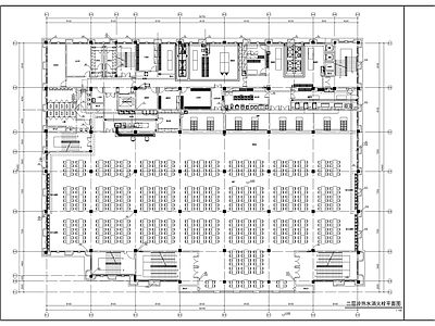 给水系统 中学食堂给排水 施工图
