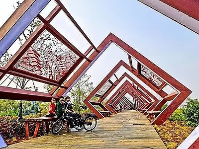 其他公园景观 景观廊架 施工图