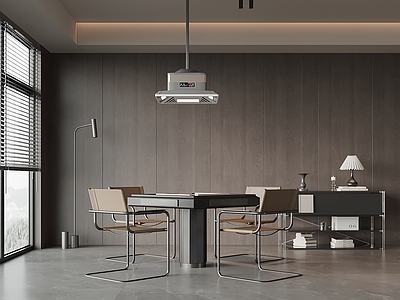 现代棋牌室 现代棋牌室 麻将室 麻将桌 棋牌桌