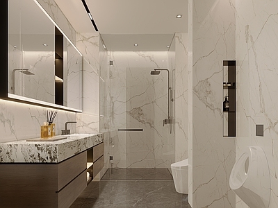 现代卫生间 卫生间