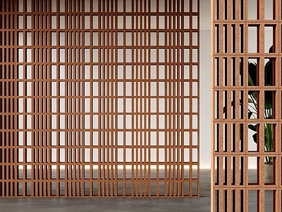 新中式中古隔断 mutina 水泥砖隔断 造型隔断 红砖隔断 陶土砖隔断