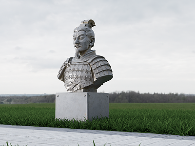 现代雕塑 英雄人物雕塑 人物半身雕塑 雕塑小品 将军雕塑 古代人物雕塑