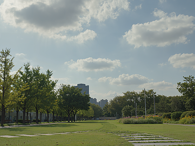 现代其它外景 公园外景
