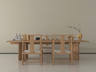 现代茶室 现代茶室 茶具 茶桌椅组合