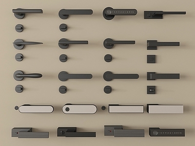 现代拉手 房门把手 门拉手 现代极简门把手