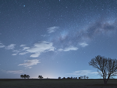 现代其它外景 星空外景