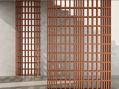 新中式中古隔断 mutina 镂空水泥砖隔断 造型砖隔断 红砖隔断 陶土砖隔断
