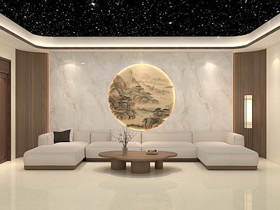 新中式中式影音室 新中式影音室