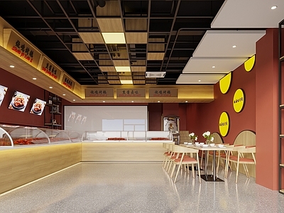 现代其他餐饮空间 熟食店 烧鸡 烤鹅