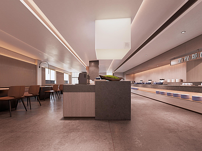现代酒店餐厅 星程酒店 酒店 酒店餐厅