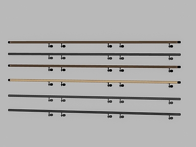 现代扶手 现代其他局部构件 扶手