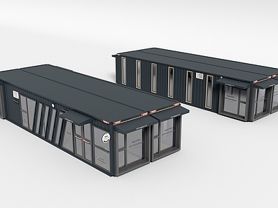 现代咖啡厅 集装箱咖啡馆