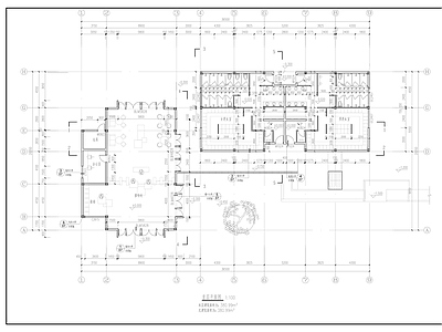 现代其他商业建筑 现代接待中心 施工图