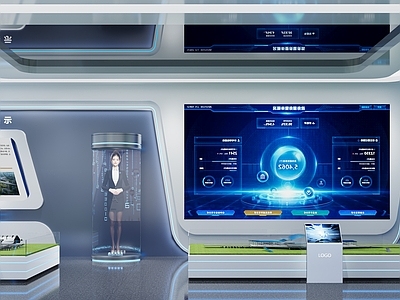 现代其他公共空间 展厅 智慧展厅 创新展厅 科技展厅