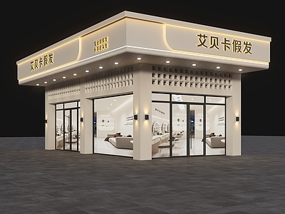 现代门头 美容院门头 理发店门头 医疗美容门头 美容机构门头 美肤店门头