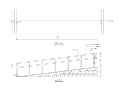 路面节点 残坡 坡道 施工图