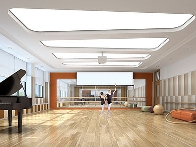 现代教室 舞蹈教室 小学舞蹈教室