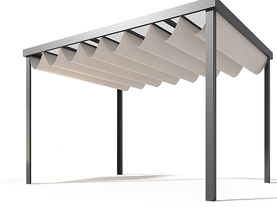 现代遮阳棚 遮阳棚 遮阳帘 停车棚 电动遮阳帘 现代廊架