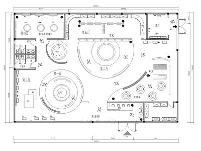 科技展厅 智能AI展厅 科技展厅 施工图
