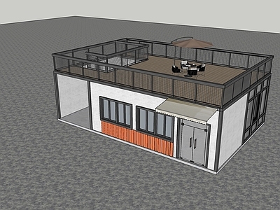 现代孵化器 阳光房 集装箱房