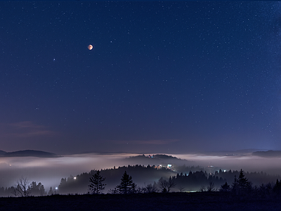 现代其它外景 星空外景