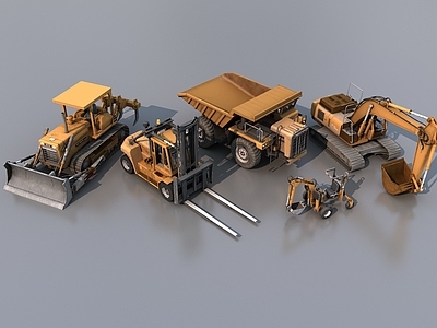 汽车 工程车组合