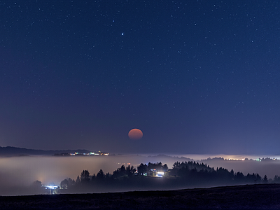 现代其它外景 星空外景