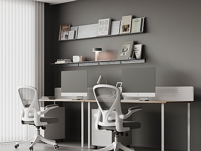 现代办公桌椅 工装办公桌椅