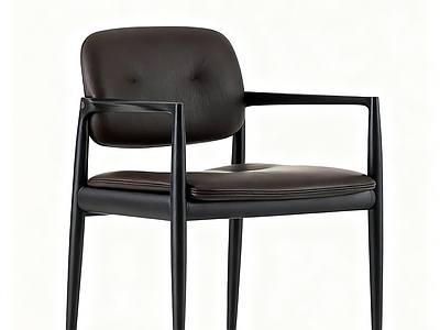 现代餐椅 皮椅