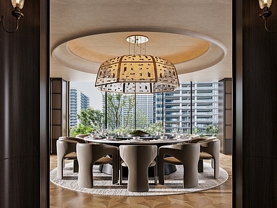 现代复古包厢 餐厅包厢 会所包厢 酒店包厢