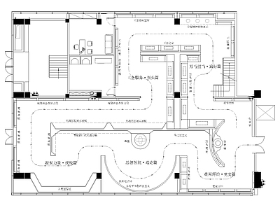 企业展厅 展厅 党建 施工图
