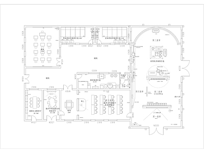 其他展厅 校史馆 展厅 党建展厅 施工图